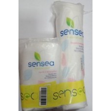 LOT SENSEA coton double faces carre 40u+disque 80u