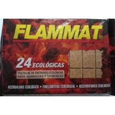 FLAMMATE ALLUME FEU ECOLOGIQUE 24 CUBES 