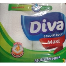 DIVA ESSUIE-TOUT MAXI REGULIER 6*2RLX 