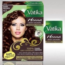 Vatika henna Brun foncé 6x10g