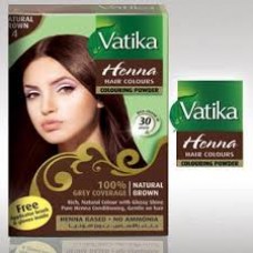 Vatika henna Brun Naturel 6x10g