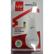 LAMPE WENOVA-EBN-CDL-12WE27 6500K//ROUGE