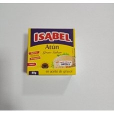 ISABEL THON A L'HUILE VEGETAL 80GR*50