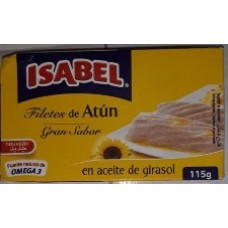 ISABEL FILETS DE THON A H'.TOURNESOL  115GH*20